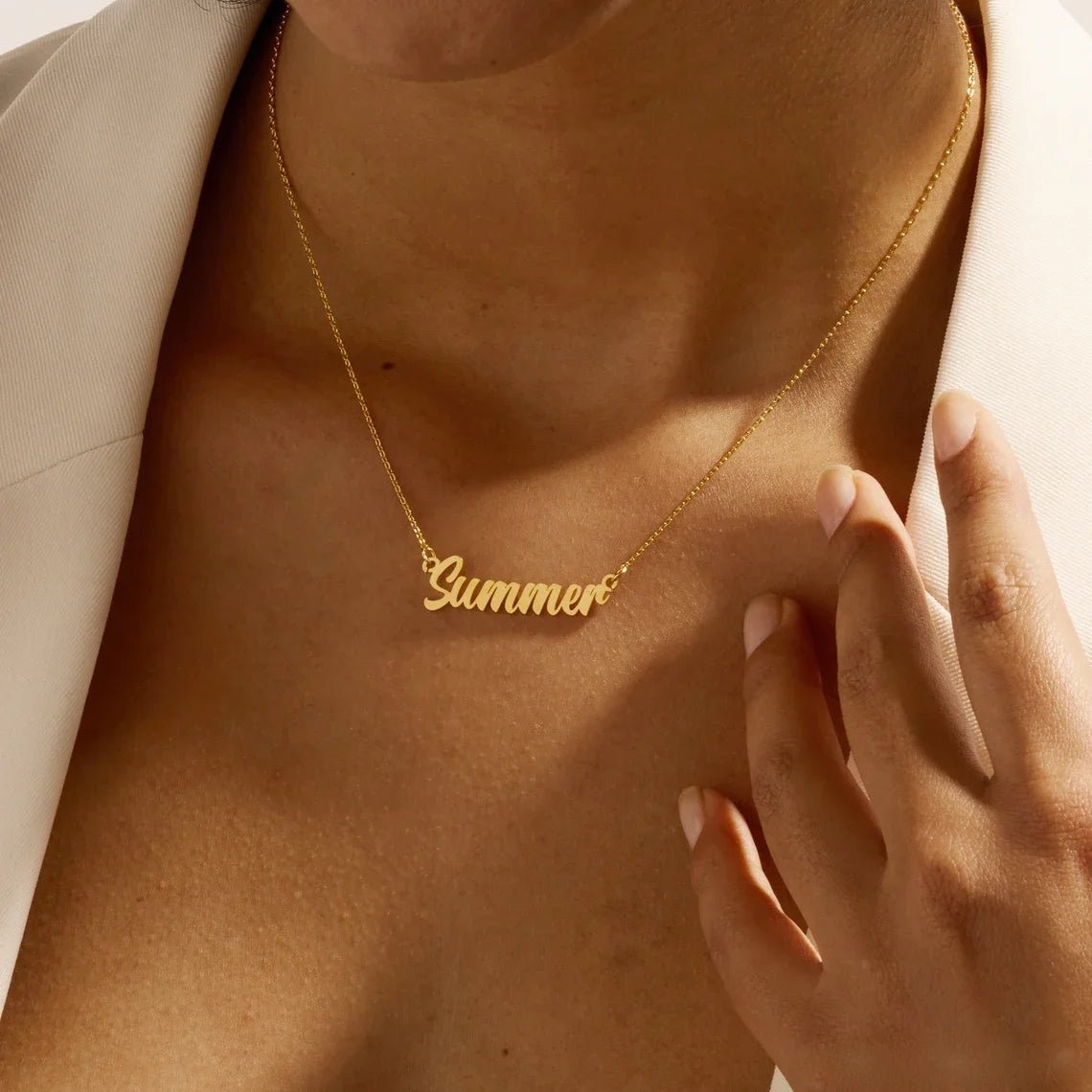 Collier à Prénom Personnalisé - Cadeau Unique à Offrir à Soi ou à Autrui